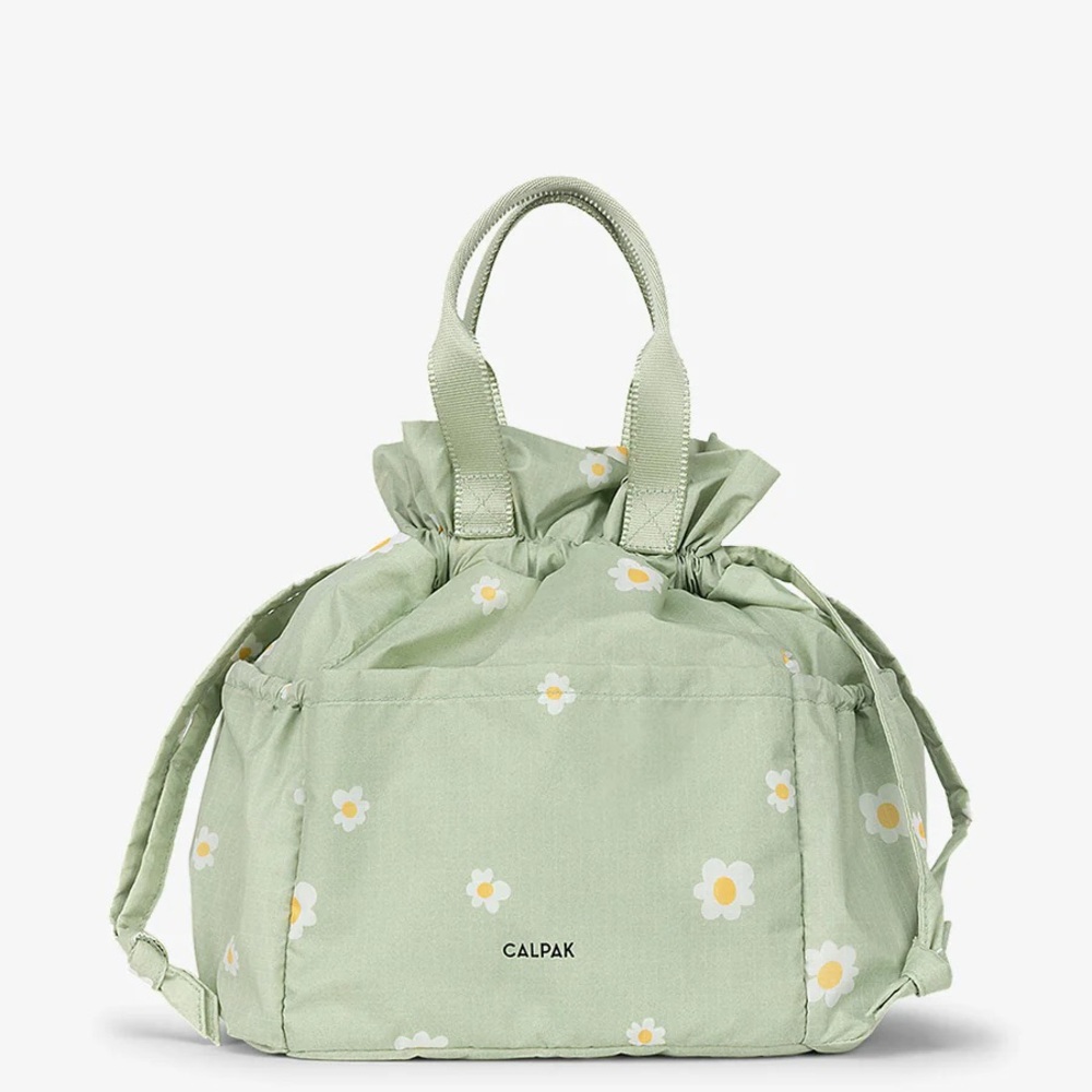 Calpak Insulated Lunch Bag in Daisy Print NWT